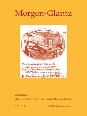cover image of Morgen-Glantz 28 (2018)